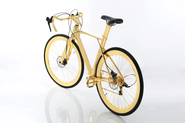Gold Scooter