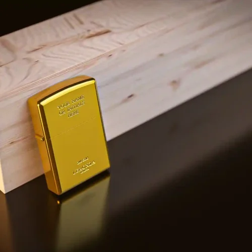 24K Gold Zippo Lighter