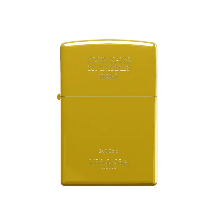 24K Gold Zippo Lighter