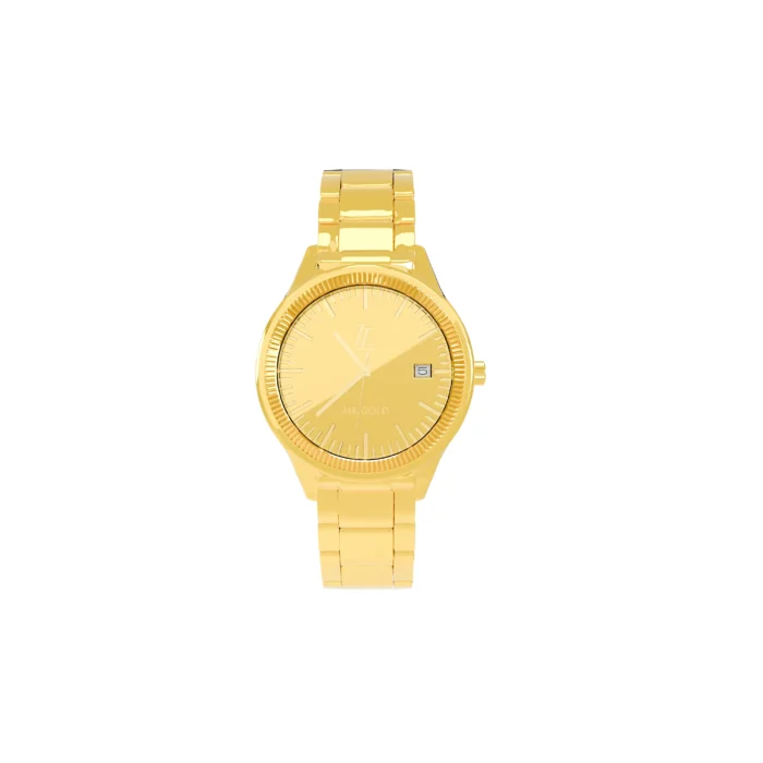 Custom 24K gold watch