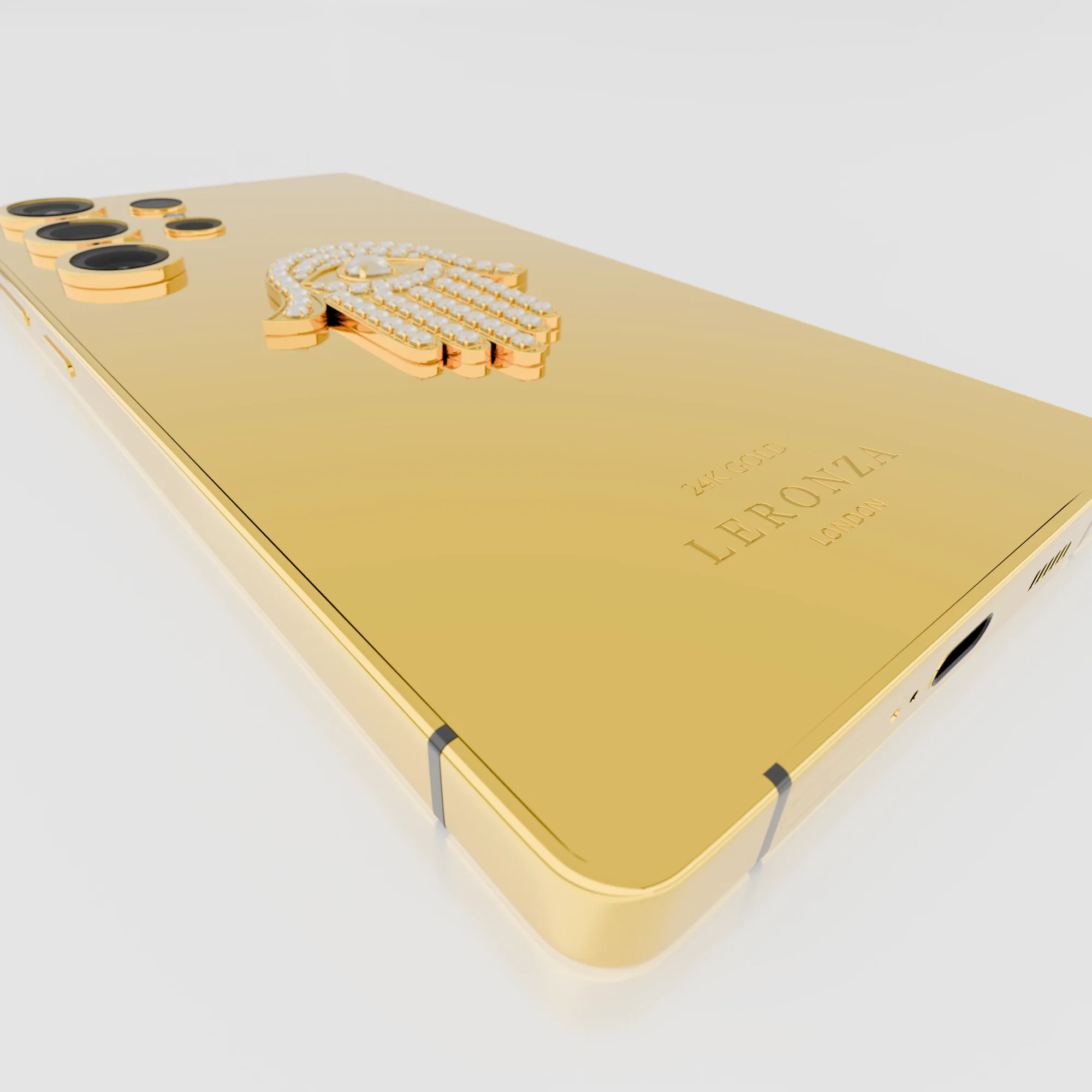 Gold Samsung Galaxy S25 Ultra