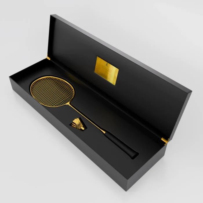 24K Gold Tennis Racket - Image 5